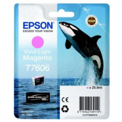 Cartucho Original EPSON T7606 Magenta - C13T76064010 [ML-25.9]
