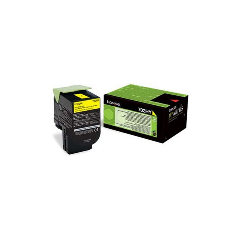 Toner Original LEXMARK 70C2HY0 Amarillo - 70C2HY0 [PAG-3000]