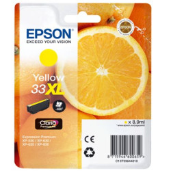 Cartucho Original EPSON 33XL Amarillo - C13T33644010 [ML-8.9][PAG-650]