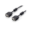 Cable S/VGA Macho a Macho - 5 m · Negro