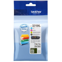 Pack Cartucho Original BROTHER LC3219XL BK+C+M+Y - LC3219XLVAL [ML-60][PAG-3000]