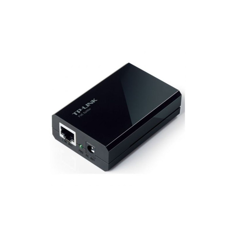 Inyector Power Over Ethernet RJ45 Cat.3/4/5 · Negro