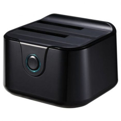 Docking TOOQ HDD TQDS-802B - 3TB · SATA · USB 3.0 · 2.5 · 3.5 · 2 Discos Duros