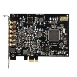 Tarjeta de Sonido CREATIVE Blaster Audigy - Canales 7.1 · PCI-E