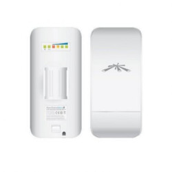 NANOSTATION UBIQUITI LOCOM5 - 802.11B/G/N - 5GHZ - 13DBI - 200MW - 1XRJ45 - INCLUYE POE