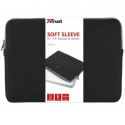 Funda para Portátil TRUST Primo Sleeve 21254 - 11.6 · Neopreno Negro