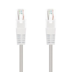 Cable de Red Latiguillo RJ45 Cat 5 - 10 m · Blanco