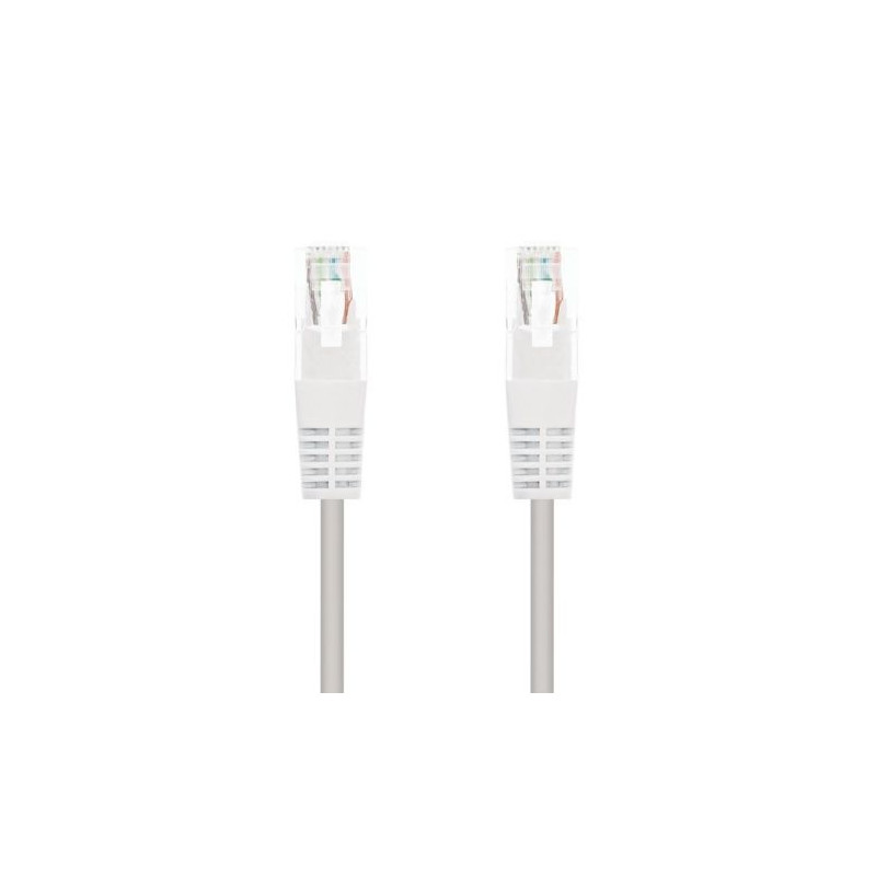 Cable de Red Latiguillo RJ45 Cat 5 - 10 m · Blanco