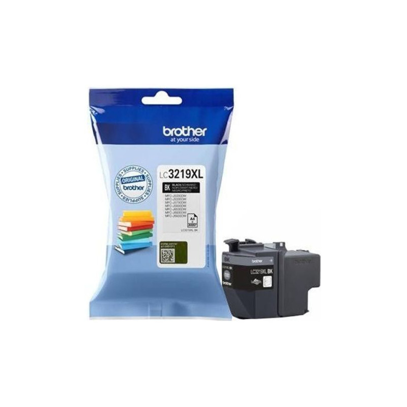 Cartucho Original BROTHER LC3219XL Negro - LC3219XLBK [ML-60][PAG-3000]