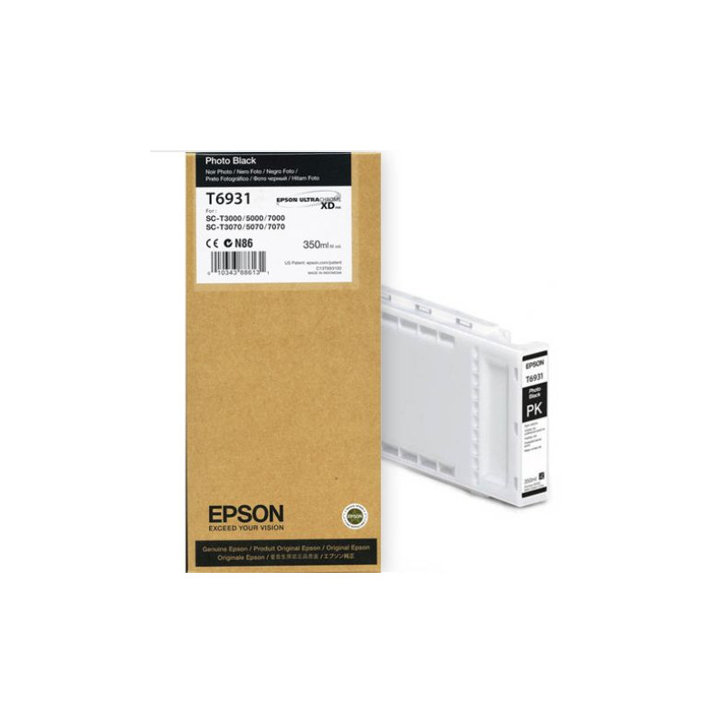 Cartucho  Original EPSON T6931 Negro - C13T693100  [ML-350]