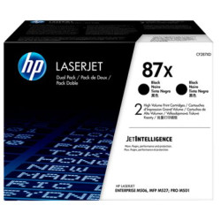 Pack Toner Original HP 87X Negro - CF287XD [PAG-18000]