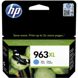 Cartucho Original HP 963XL Cian - 3JA27AE [ML-22.9][PAG-1600]