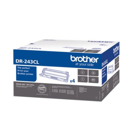 Pack de 4 Tambor Original BROTHER DR243CL BK+C+M+Y - DR243CL [PAG-18000]