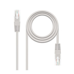 Cable de Red Latiguillo RJ45 Cat 5E UTP - 2 m · Gris