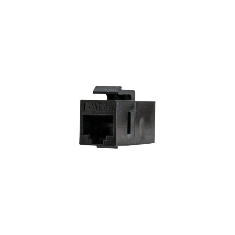 Empalme RJ45 Cat 6 UTP · Negro