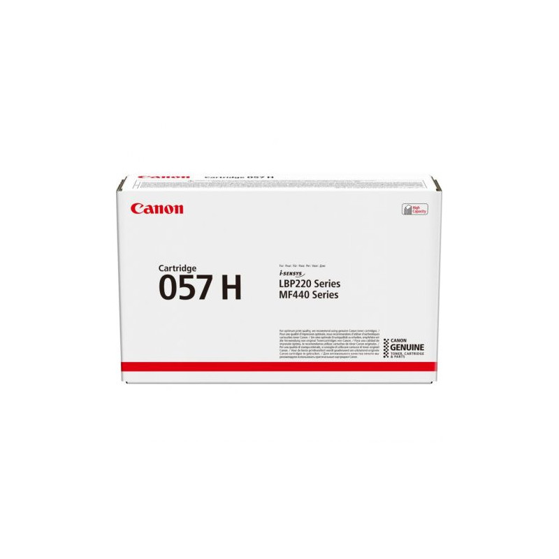 Toner Original CANON 057H Negro - 3010C002 [PAG-10000]