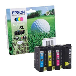 Pack Cartucho Original EPSON 34XL BK+C+M+Y - C13T34764010 [ML-16.3]