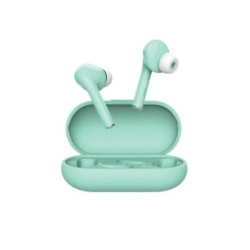 Auriculares Inalámbricos TRUST Nika Touch 23703 - BT 5.0 · Micro USB · Estuche de Carga · Azul Turquesa
