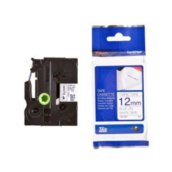 Cinta Original BROTHER TZEFA3 Azul 12 mm - TZE-FA3