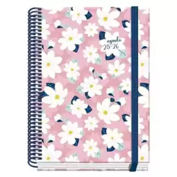 52043 DOHE AGENDA ESCOLAR PRIME A5 ESPIRAL DP CAMOMILLE 2025-2026