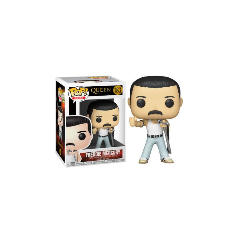 FUNKO POP Freddie Mercury Radio Gaga 183 - Queen - 889698337359