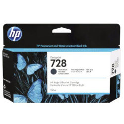 Cartucho Original HP 728 Negro Mate - 3WX25A [ML-130]