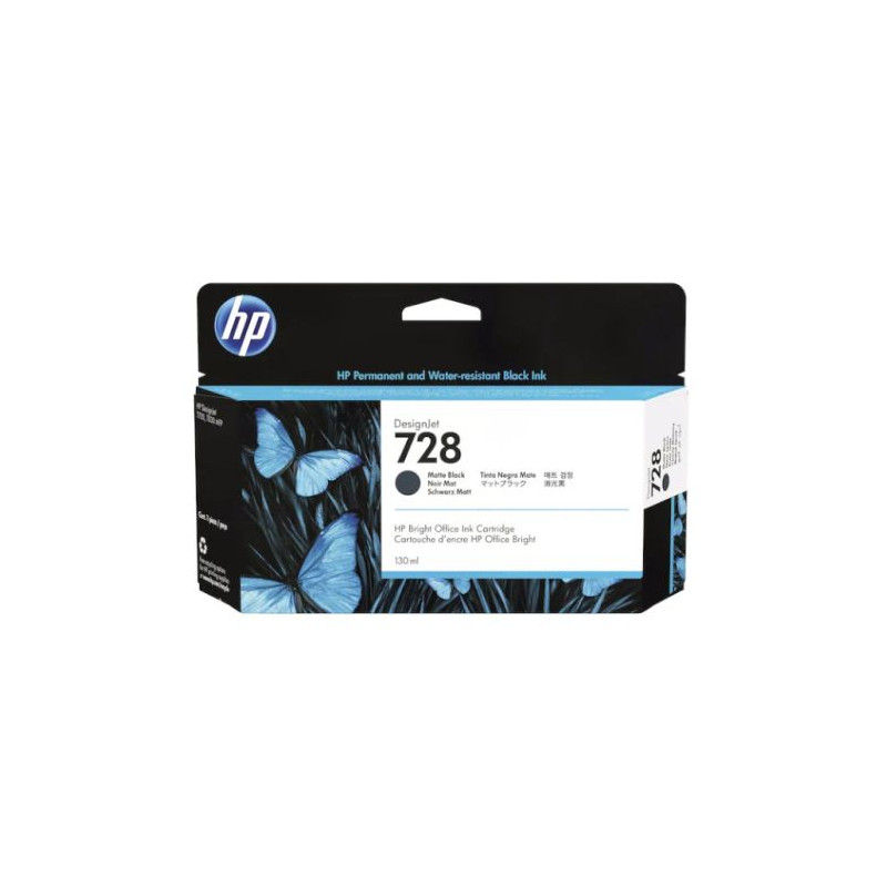 Cartucho Original HP 728 Negro Mate - 3WX25A [ML-130]