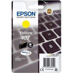 Cartucho Original EPSON 407 Amarillo - C13T07U440 [ML-20.3][PAG-1900]