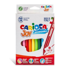 Rotuladores de Colores CARIOCA 40614 - Punta Fina · 12  Unidades