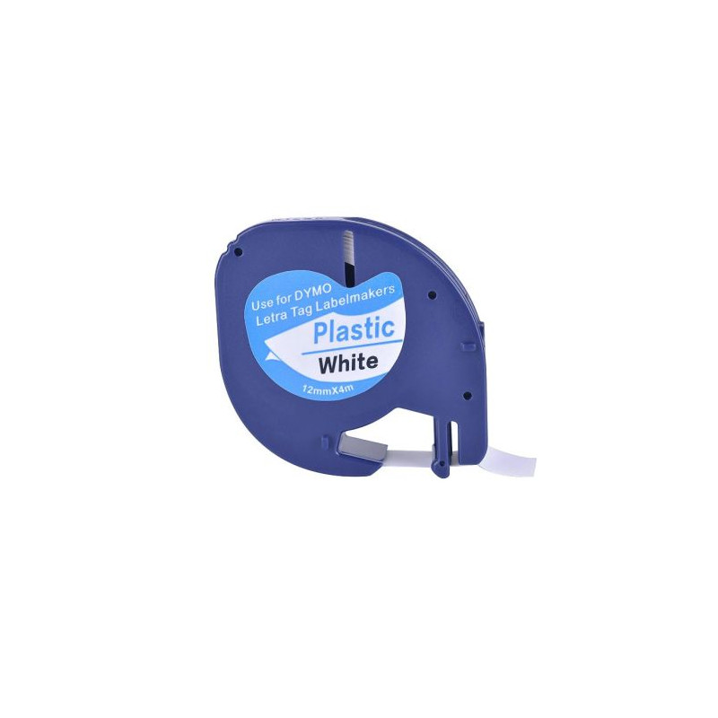 Cinta Original DYMO S0721660 Negro sobre Blanco 12mm x 4m - S0721660