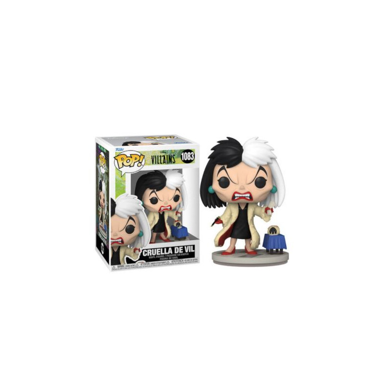FUNKO POP Cruella de Vil 1083 - Disney Villanos - 889698573498