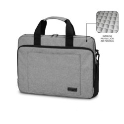Maletín para Portátil SUBBLIM Air Padding SUB-LB-4APLB01 - De 13.3 a 14 · Gris