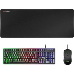 Pack Gaming MARS GAMING MCPXBES - USB · Teclado H-Mech