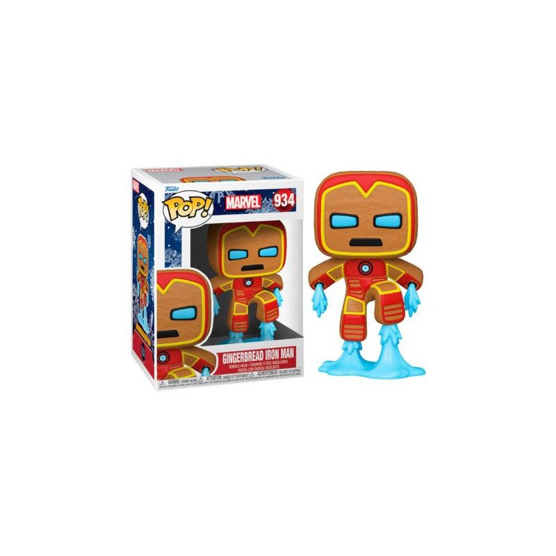 FUNKO POP Iron Man Galleta de Jengibre 934 - Marvel - 889698506588