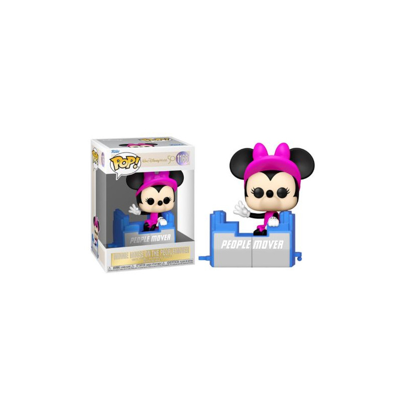 FUNKO POP Minnie Mouse en el Transportador de Personas 1166 - Disney World 50th - 889698595087