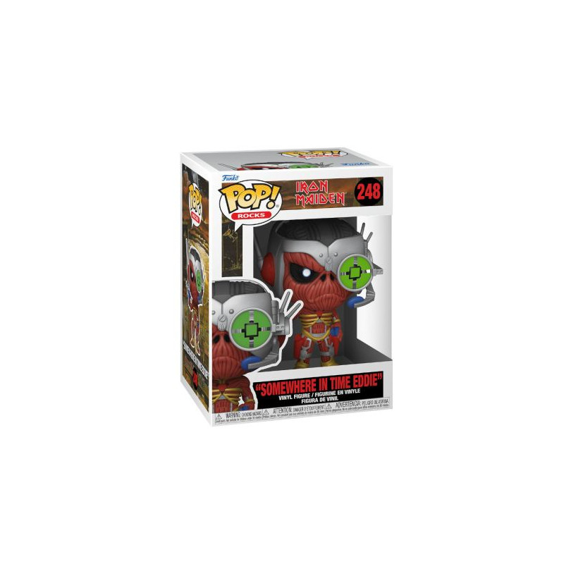 FUNKO POP Eddie en Algún Lugar del Tiempo 248 - Iron Maiden - 889698576079