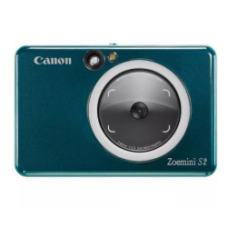 Cámara Instantanea CANON Zoemini S2 4519C008 - 8Mpx · BT 5.0 · Micro SD · Máx 10 Hojas · Azul Turquesa