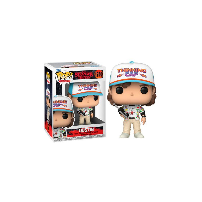 FUNKO POP Dustin 1240 -  Stranger Things - 889698623940