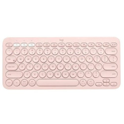 Teclado Compacto Inalámbrico LOGITECH K380 920-009587 - BT · 10m · Rosa