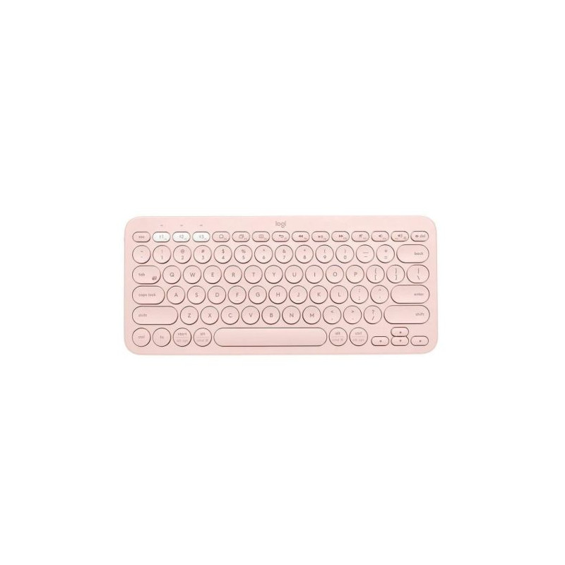 Teclado Compacto Inalámbrico LOGITECH K380 920-009587 - BT · 10m · Rosa