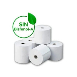 Pack 10 Rollos Papel Térmico GENERICO 57mmx35mm - 57X35 10U BPA