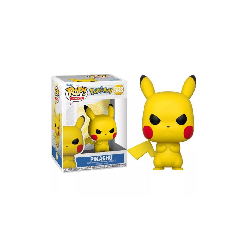 FUNKO POP Pikachu Gruñón 598 - Pokémon  - 889698650434
