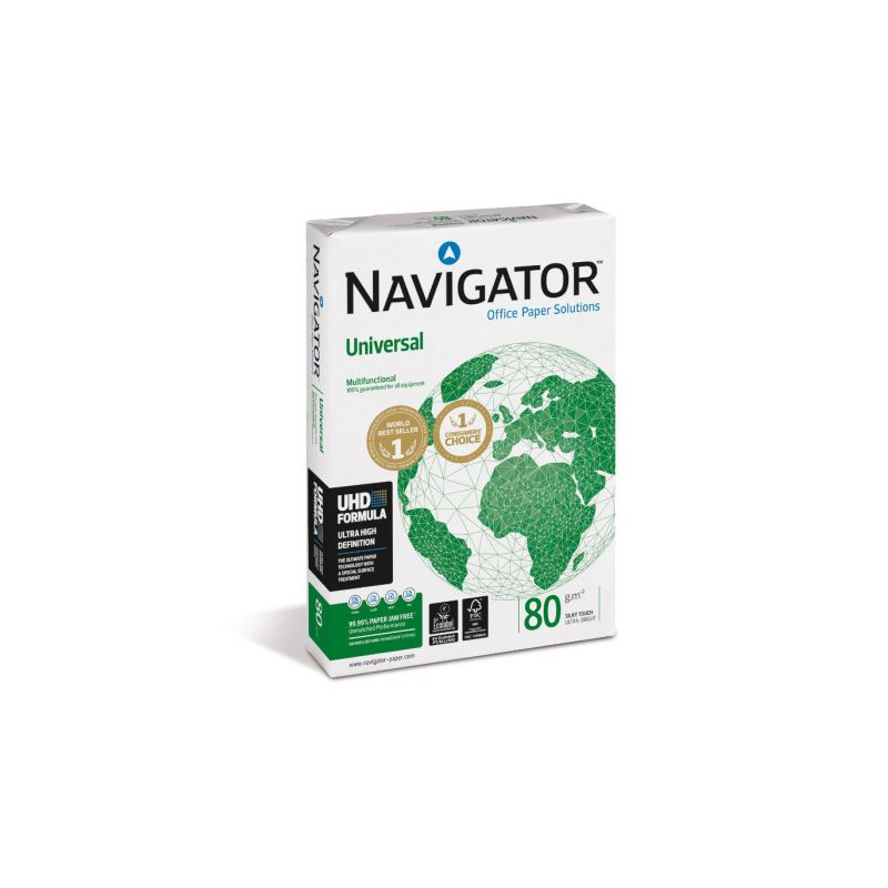 Paquete de Folios NAVIGATOR 018062 - DIN A4 · 80g · 500 Hojas