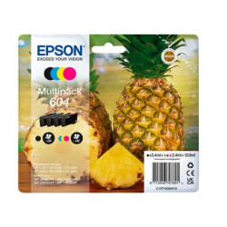 Pack 4 Cartuchos Originales EPSON 604 BK+C+M+Y - C13T10G64010 [PAG-150]