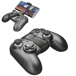 Mando Gamepad Inalámbrico TRUST Gaming GTX-590 - BT · Micro-USB · PC · Andorid · Windows · Gris