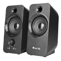 Altavoces NGS SB350 - USB/Jack 3.5mm · 12W · PC/Portátil · Negro