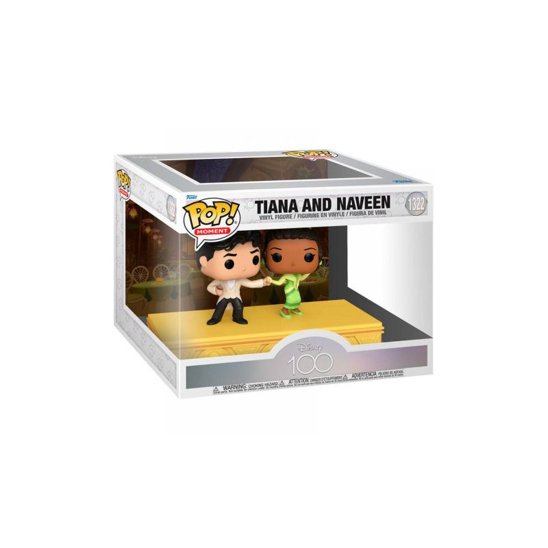 FUNKO POP Tiana y Naveen 1322 - Disney 100 Moment - 889698679763