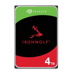Disco Duro Interno HDD SEAGATE IRONWOLF ST4000VN006 - 4TB · SATA III · 3.5 · 256MB Búfer