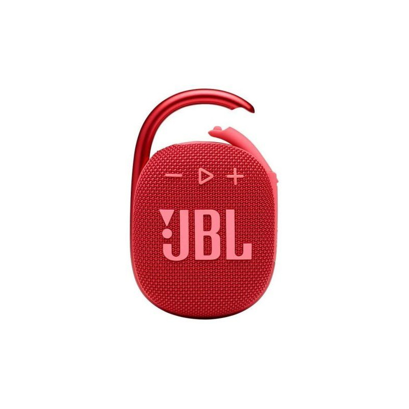 Altavoz Portátil JBL Clip 4 JBLCLIP4RED - Bluetooth · 5W · Impermeable · Bat. 500mAh · Rojo