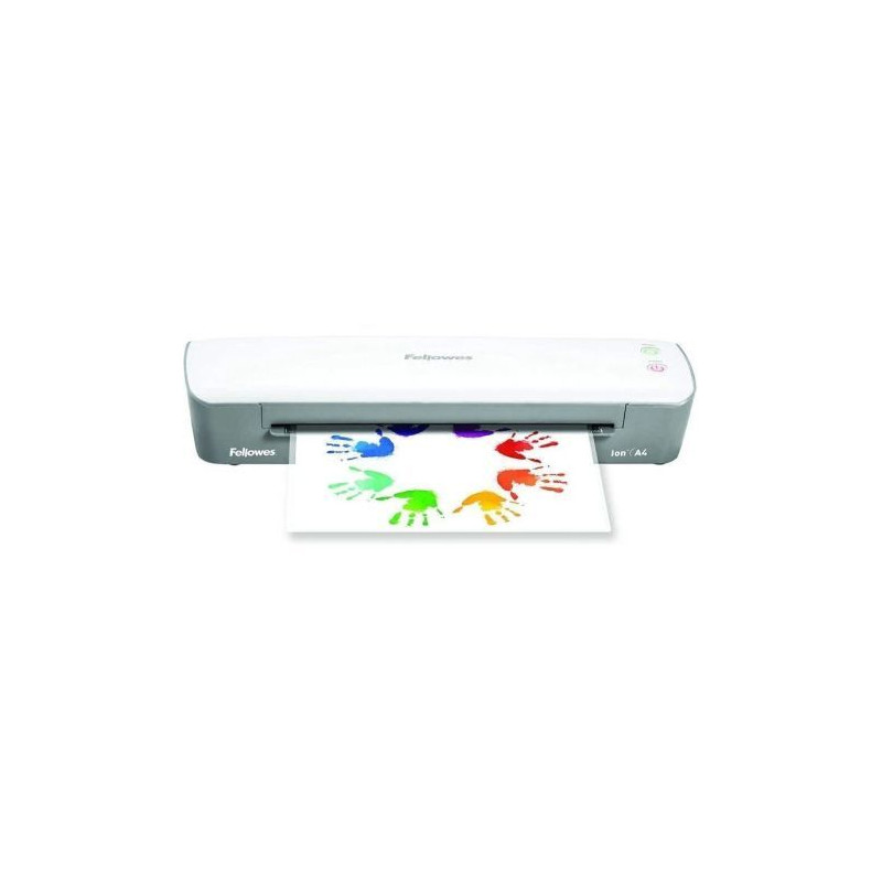Plastificadora FELLOWES Ion 4560001 - A4 · Max 125 Micras · Blanco/Gris